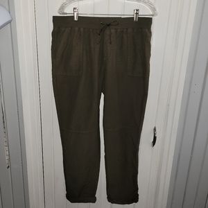 Maurices Olive Green Weekend Pants